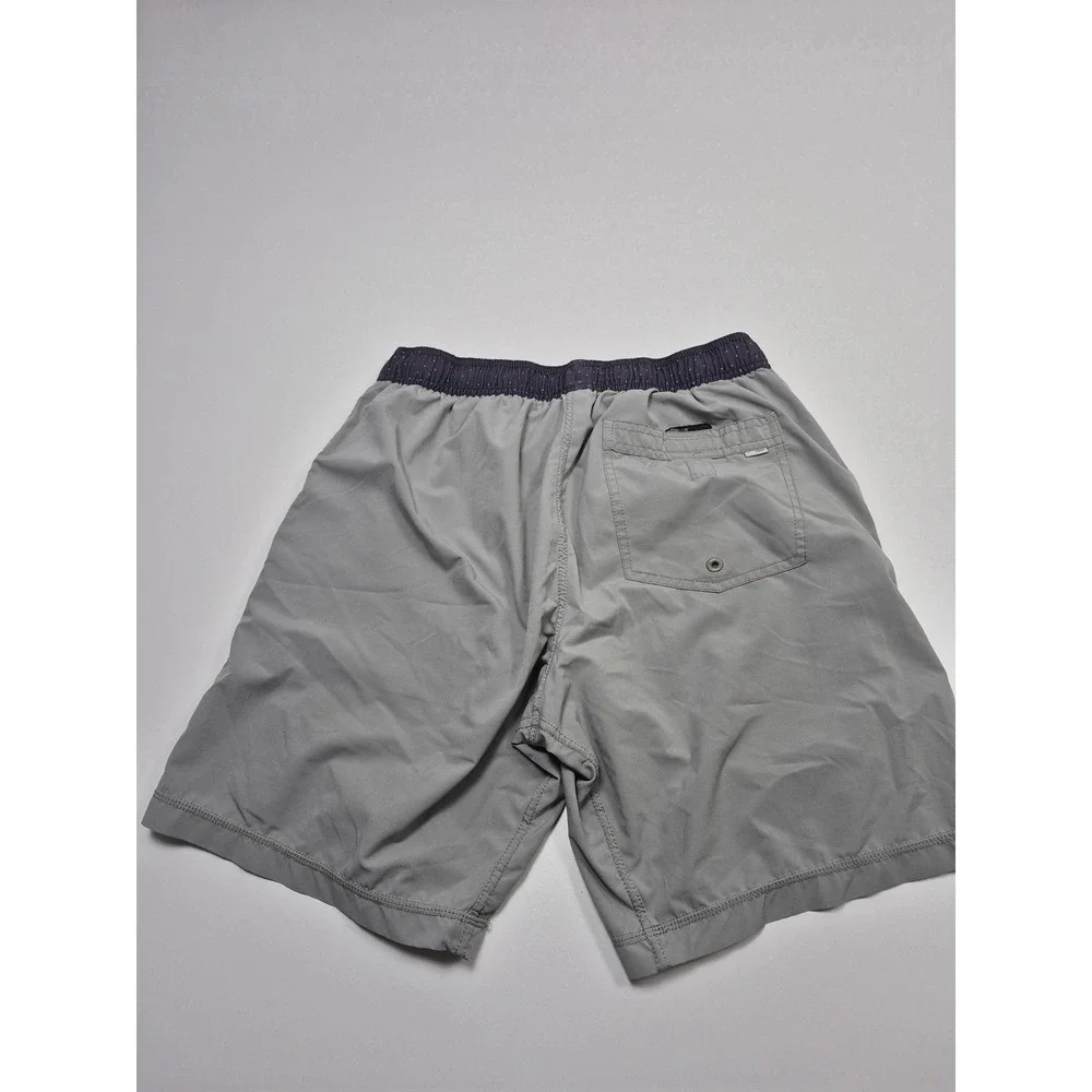 Vuori Kore Lined Shorts Mens Small Gray Athletic Swim Trunks Quick Dry V302